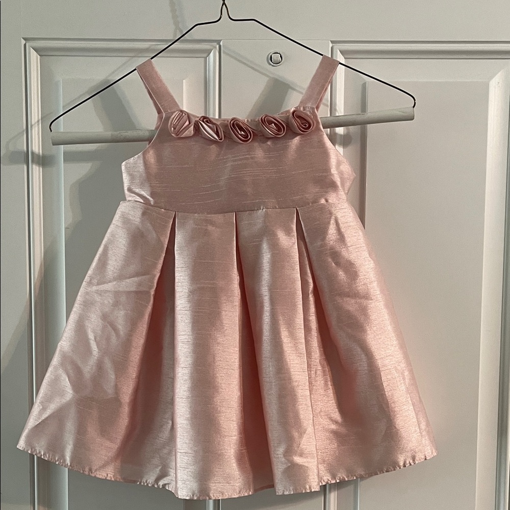 Disney Pink Rosette Formal Dress